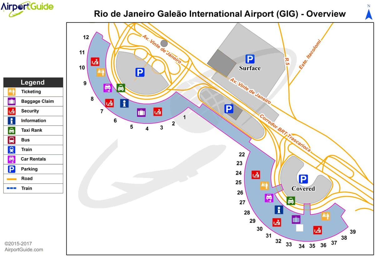Rio de Janeiro airport ramani