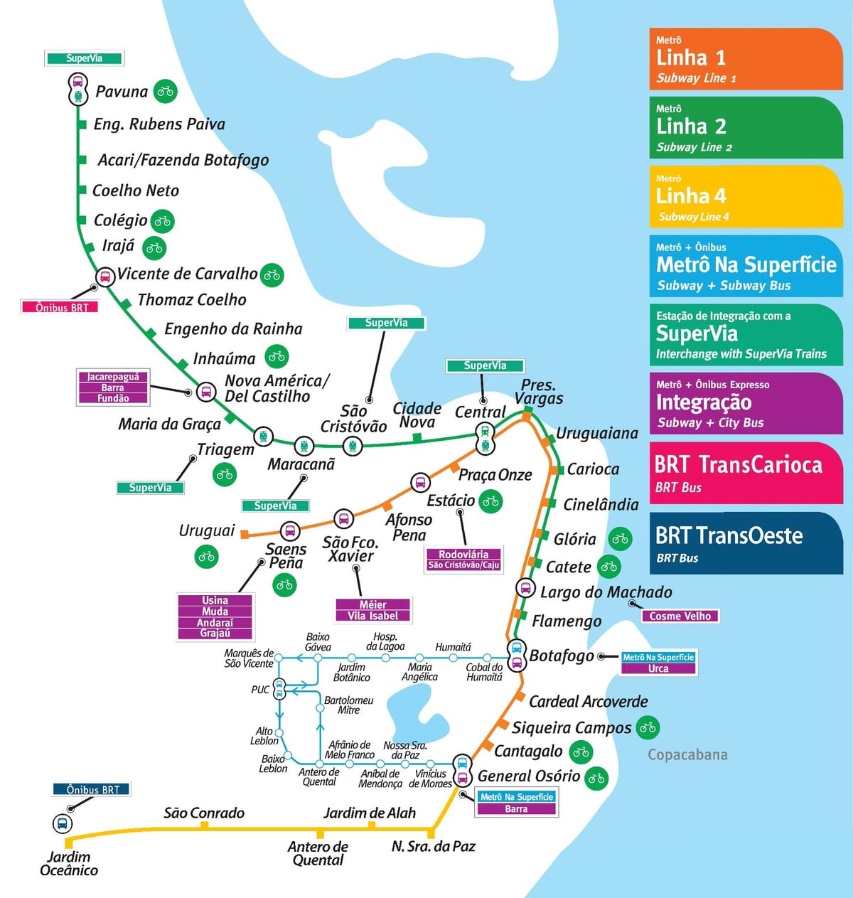 Rio de Janeiro chini ya ardhi ramani
