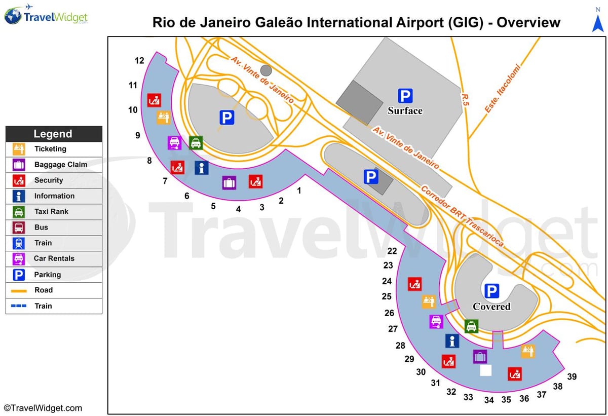Rio de Janeiro gig airport ramani