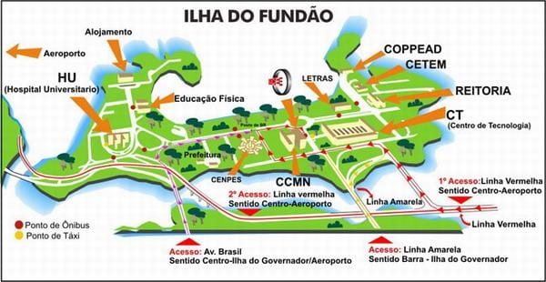 Rio de Janeiro shule ya ramani