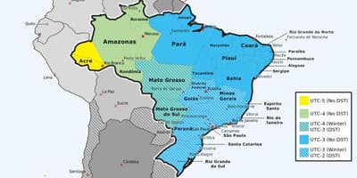 Rio wakati eneo ramani