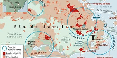 Usalama ramani ya Rio de Janeiro