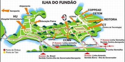 Rio de Janeiro shule ya ramani